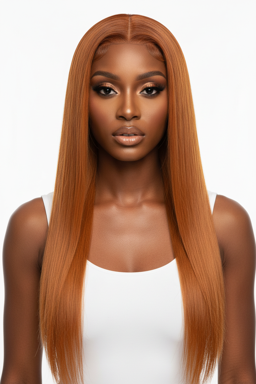 Reina LEUS 5x5 HD Lace Glueless Straight Wig | 100% Human Hair | 180% Density