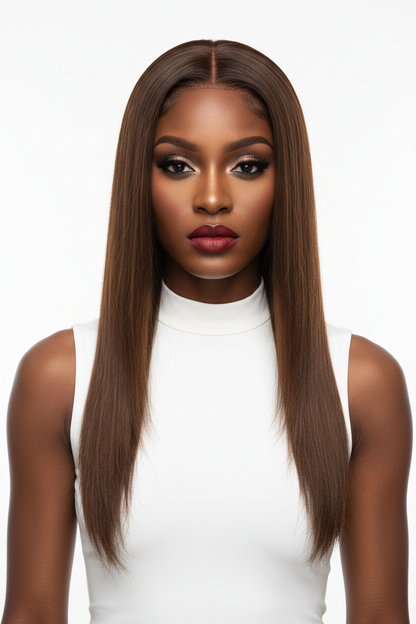 Reina LEUS 5x5 HD Lace Glueless Water Wave Wig | 100% Human Hair | 180% Density