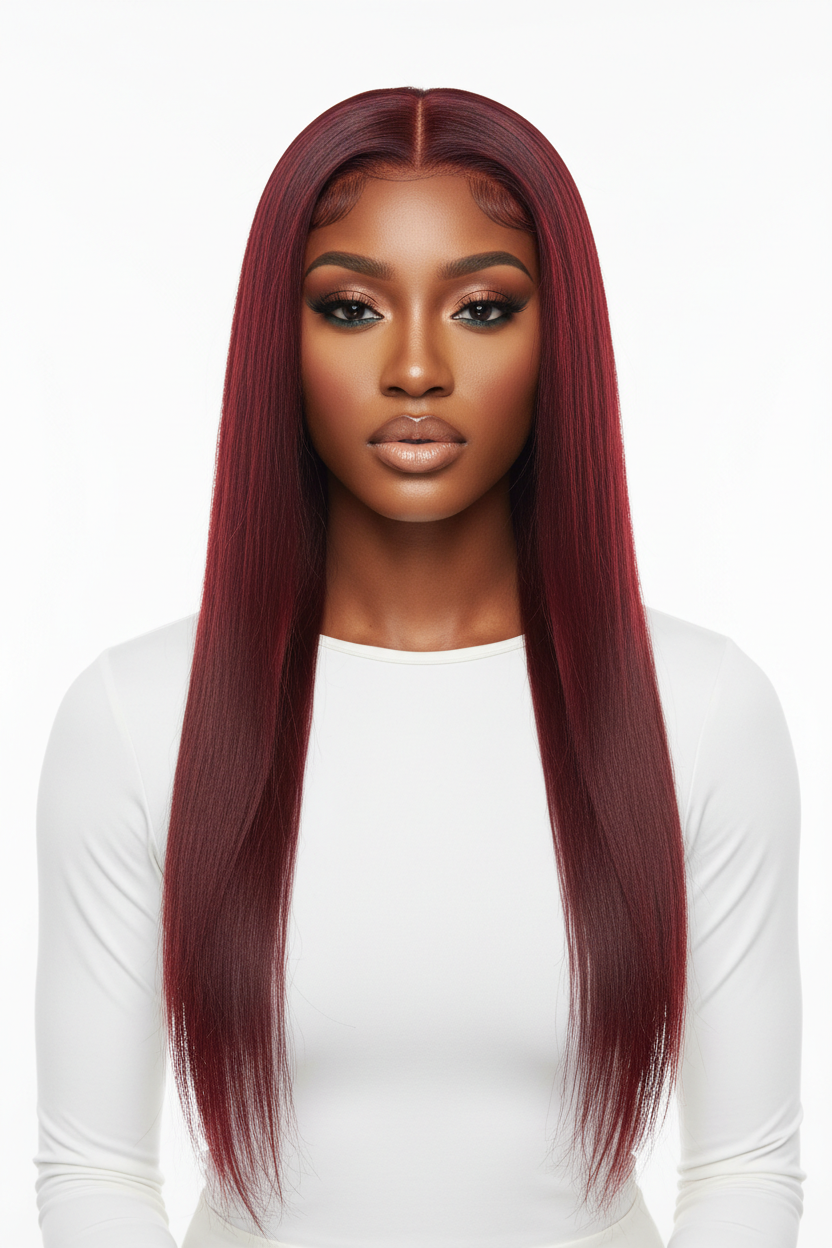 Reina LEUS 5x5 HD Lace Glueless Straight Wig | 100% Human Hair | 180% Density