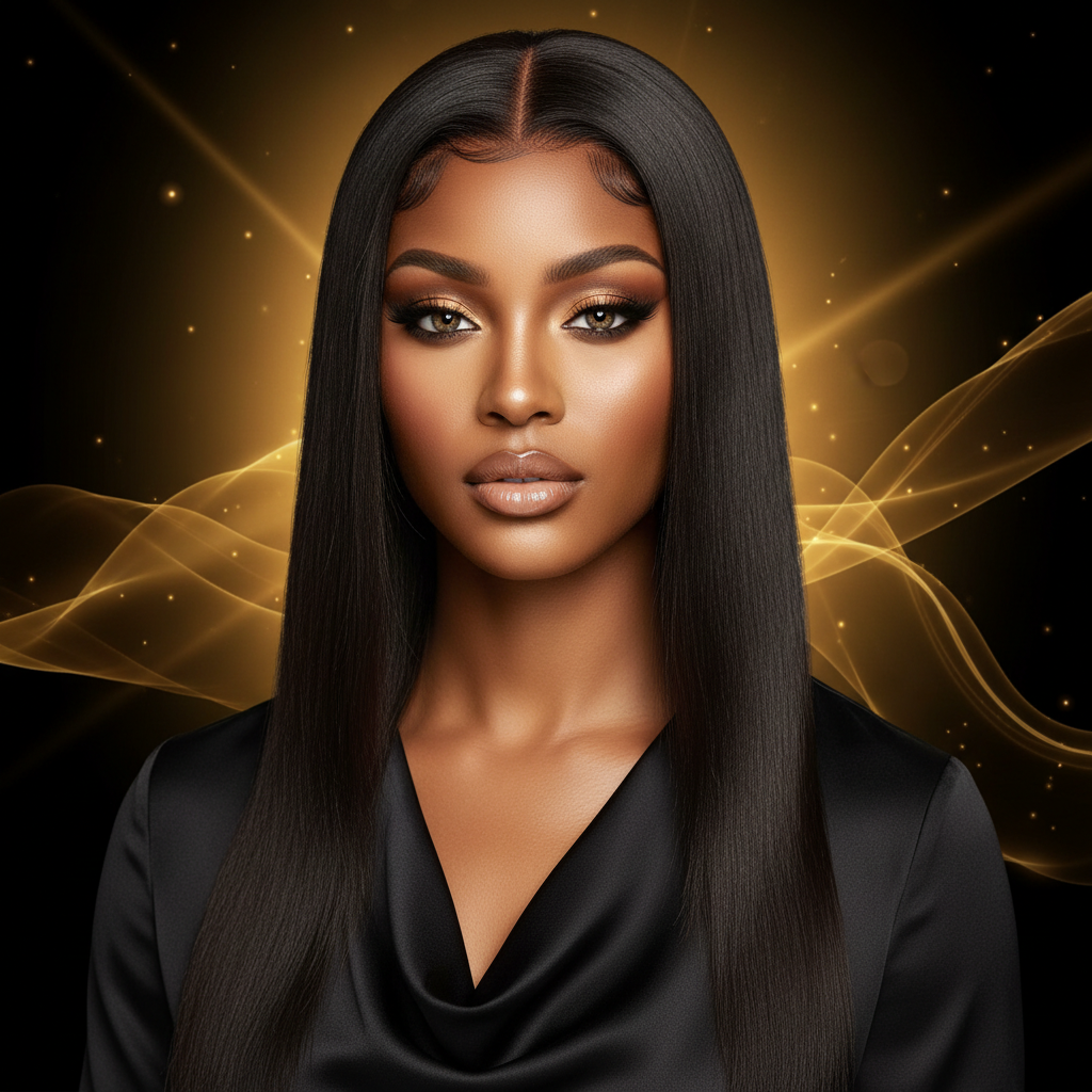 Reina LEUS 5x5 HD Lace Glueless Straight Wig | 100% Human Hair | 180% Density